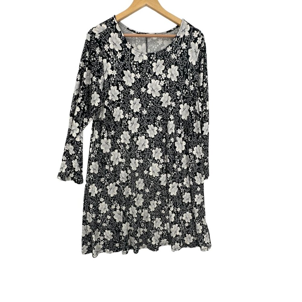 Old‎ Navy Floral Dress Women XL Cottagecore Corpcore Flowy